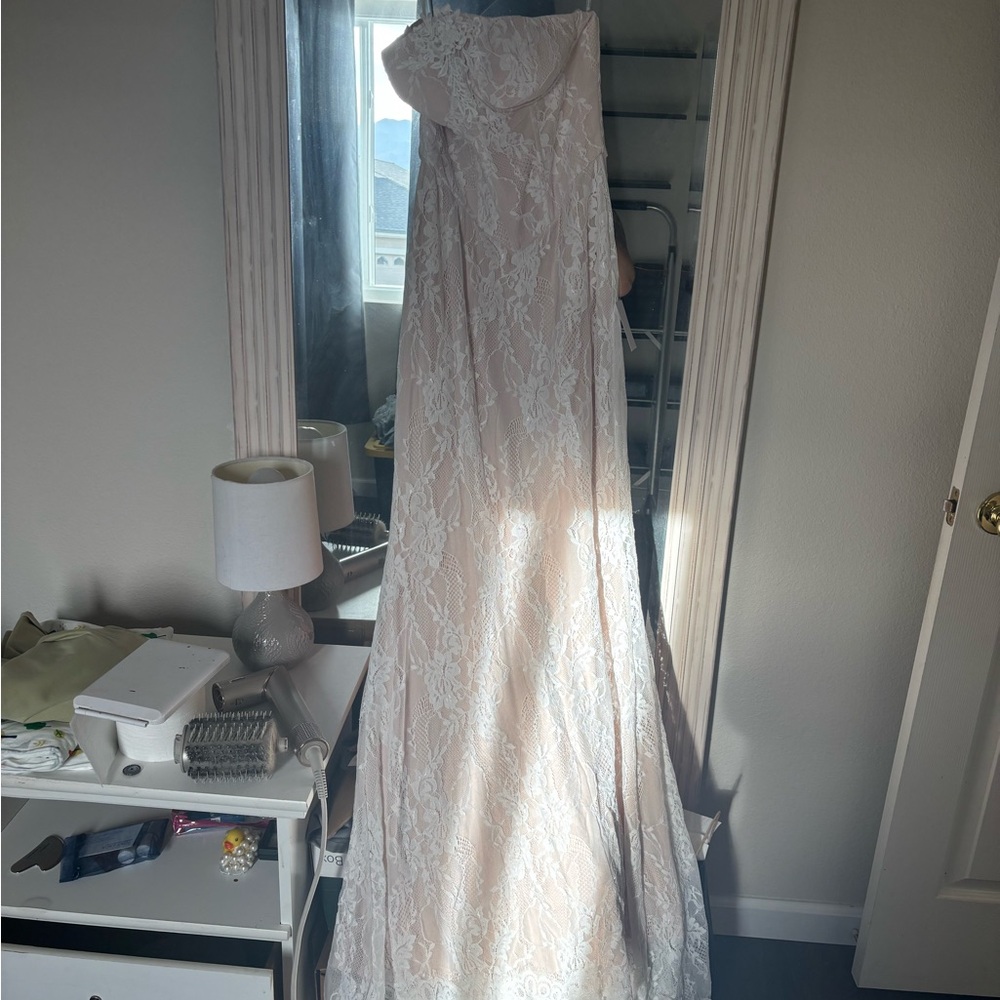 Valeria white maxi